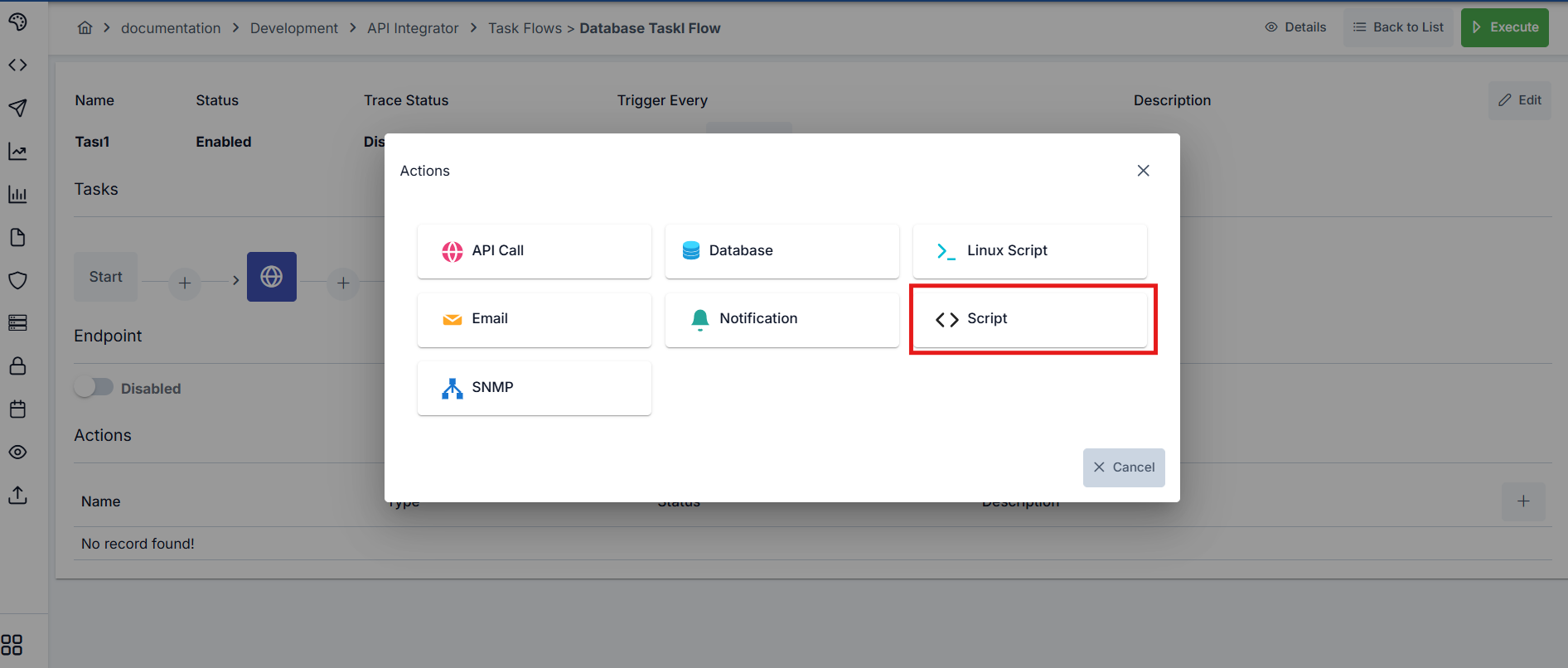 Output Key Usage
