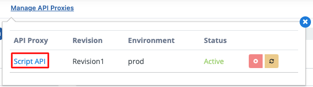 API Proxy Sayfasından Script-2-API'ye Gitme