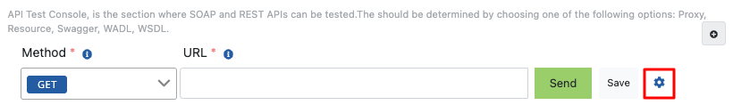 Test Helper button