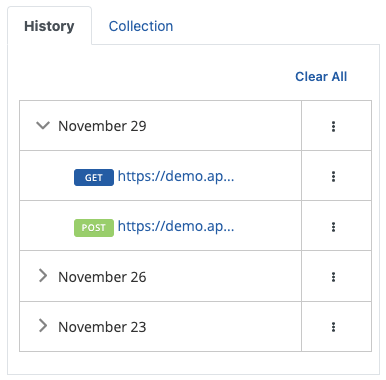 Test History