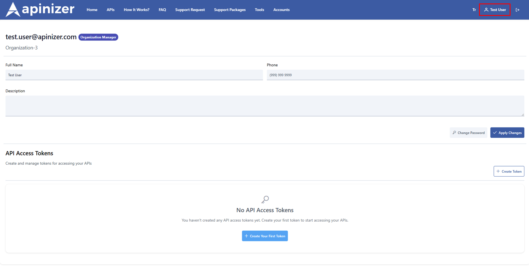 Profile Screen