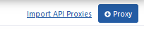 API Proxies Page