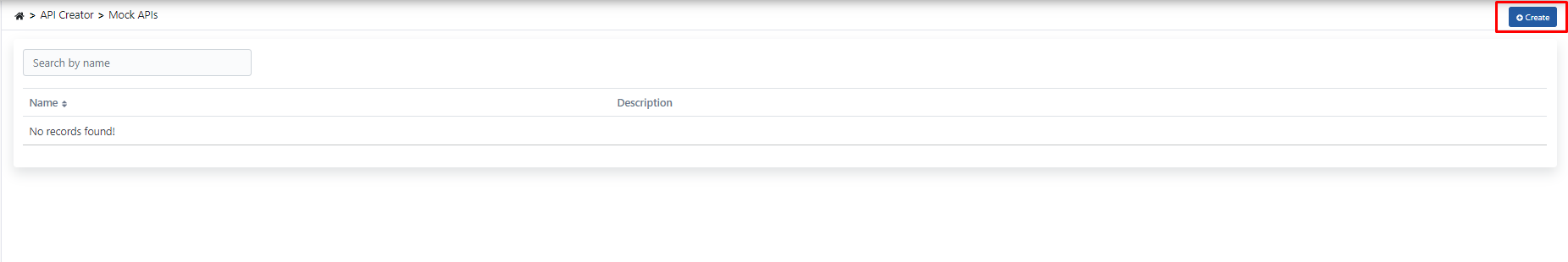 Create Mock API