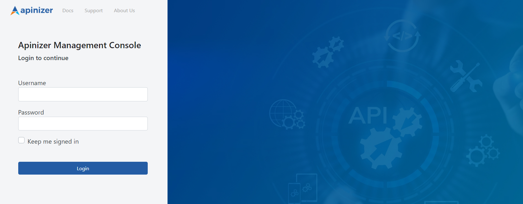 Apinizer Management Interface