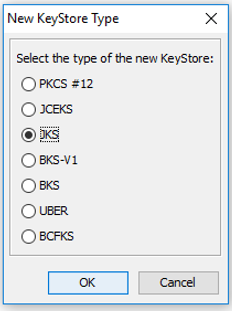 JKS File Creation