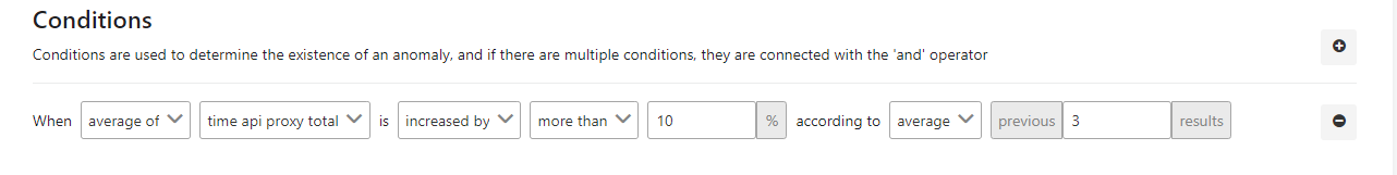 Metric Increase/Decrease Rate Check