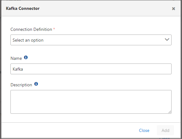 Kafka Connector Konfigürasyonu