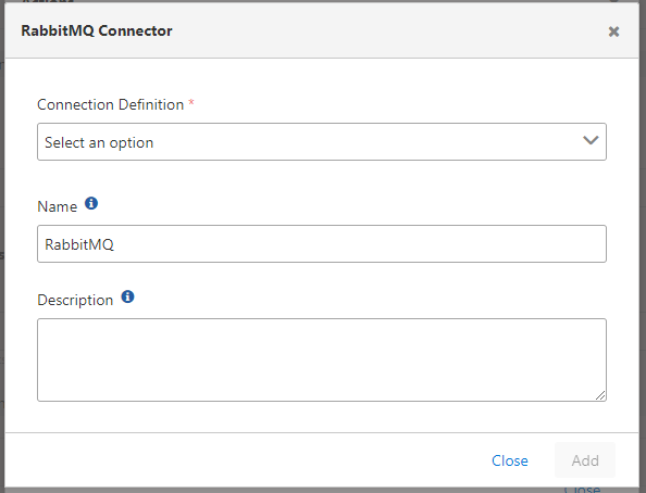 RabbitMQ Connector Konfigürasyonu